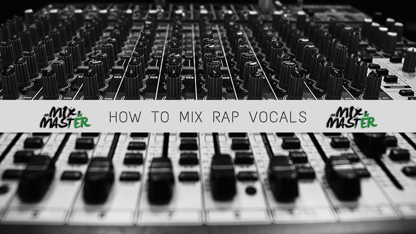 How To Mix Lead Rap Vocals  