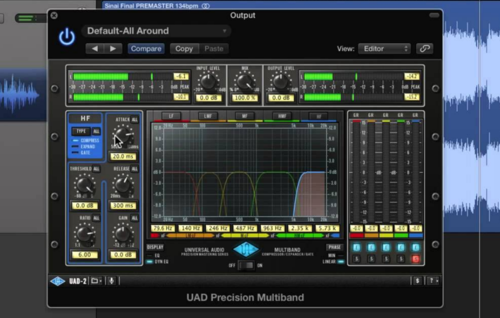 Waves C6 Multiband Compressor Plug-in