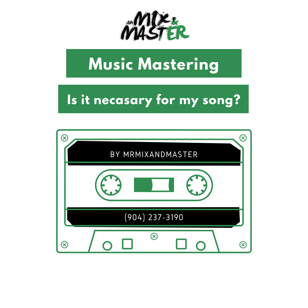 Music mastering- is it necessary?