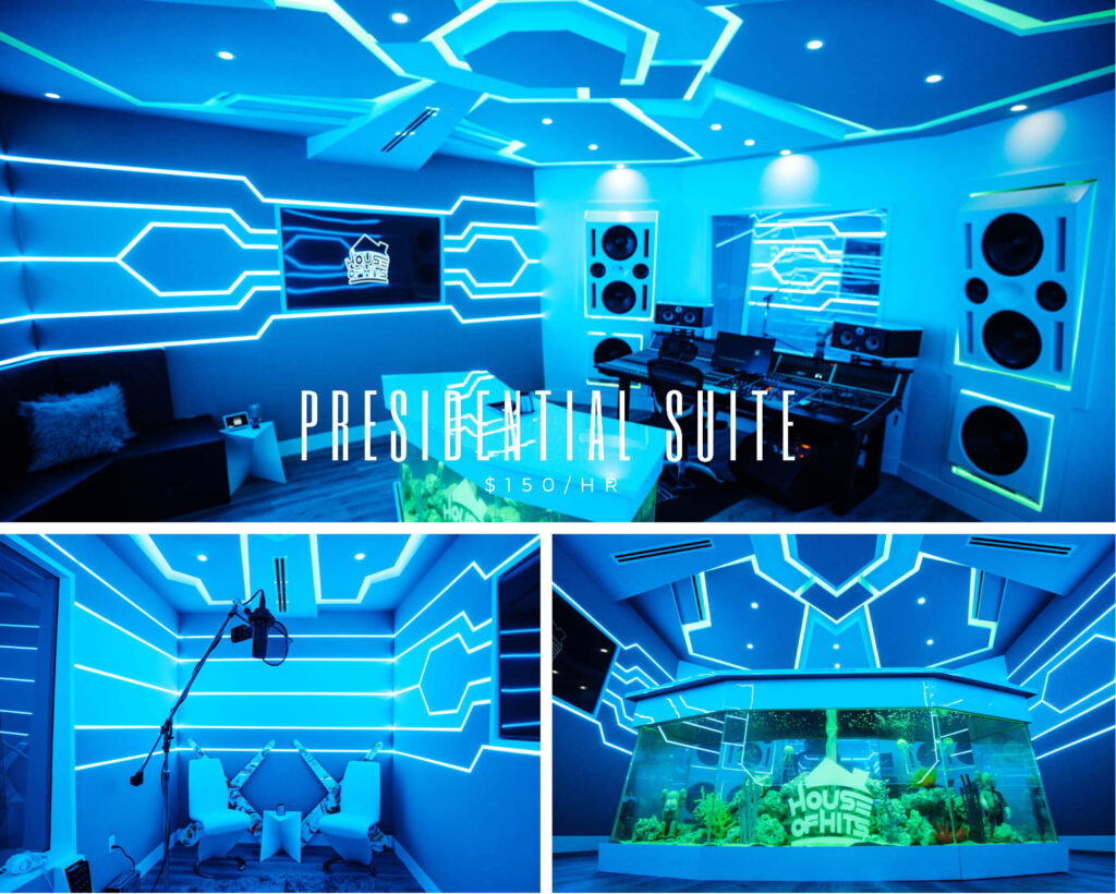 Presidential Suite Recording Studio at the House of Hits