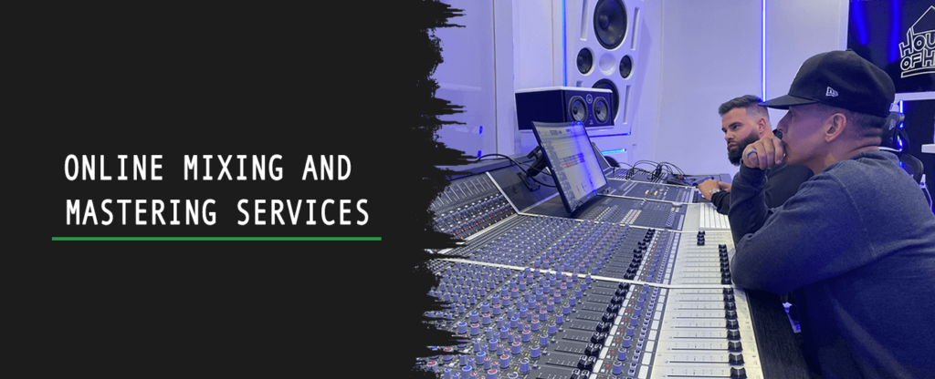 Online mixing and mastering services. 